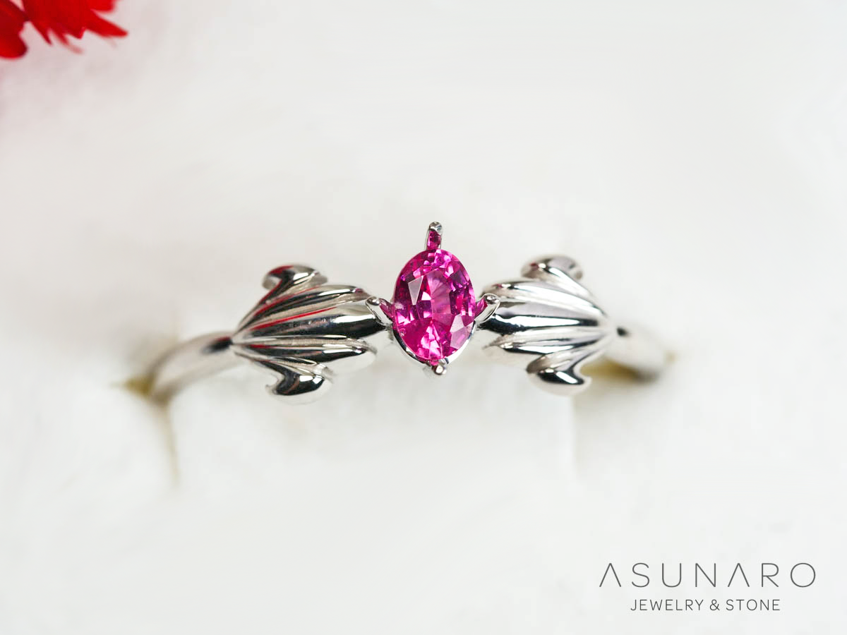 【お仕立て用】空枠番号：S271A　リング枠　ダイヤなし【オーダージュエリー用】