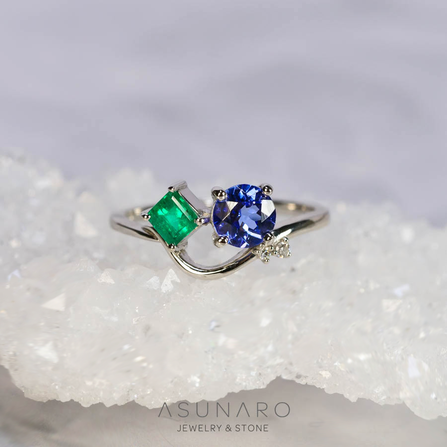 【お仕立て用】空枠番号：S89A　リング枠【オーダージュエリー用】