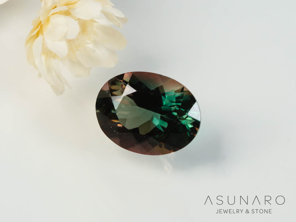 オレゴンサンストーン  オーバルカット　 アメリカ産 　1.56ct【250501-2956】