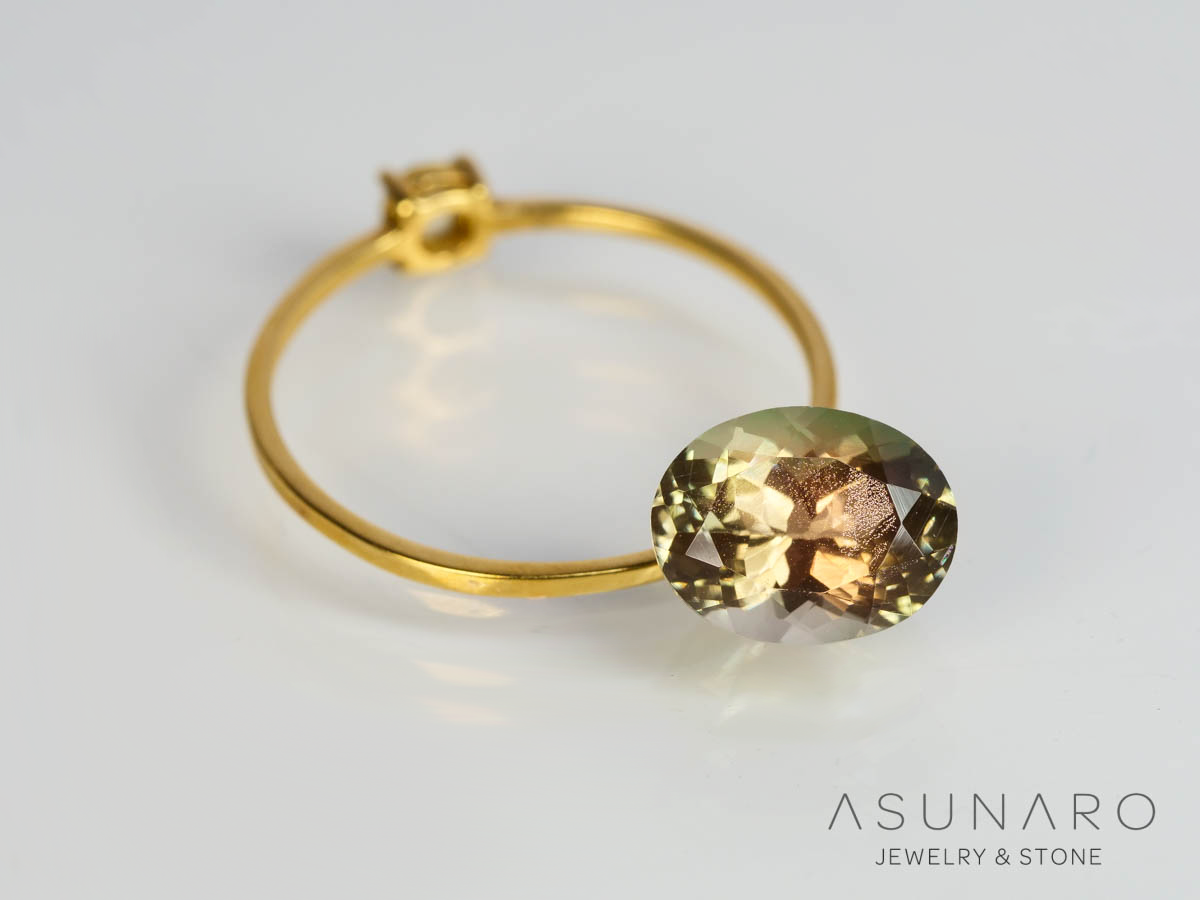 オレゴンサンストーン  オーバルカット　 アメリカ産 　1.83ct【250501-2957】