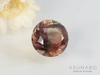 オレゴンサンストーン  ラウンドカット　 アメリカ産 　1.36ct【250501-2963】