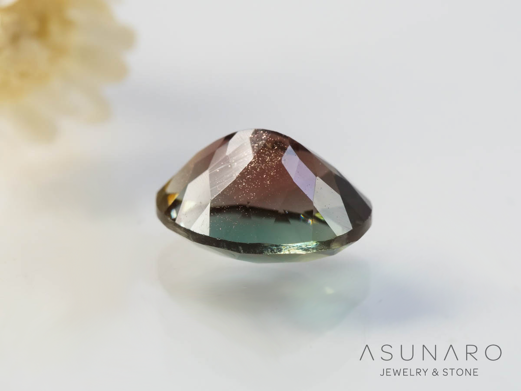 オレゴンサンストーン  オーバルカット　 アメリカ産 　1.80ct【250501-2960】