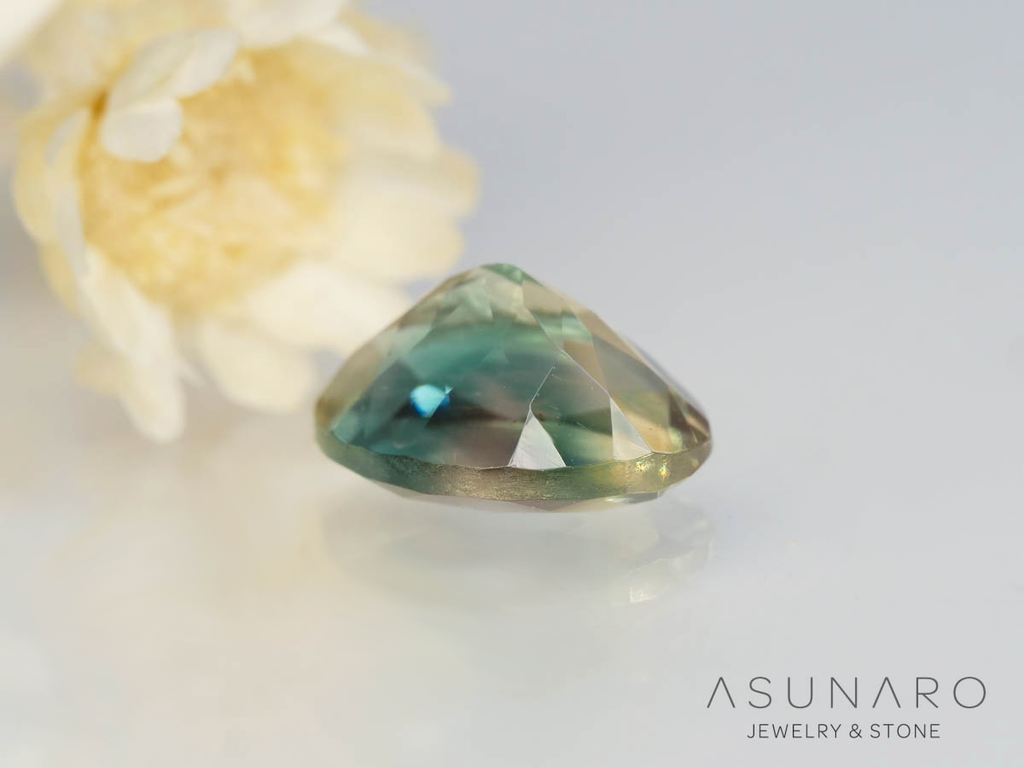 オレゴンサンストーン  オーバルカット　 アメリカ産 　1.26ct【250501-2961】