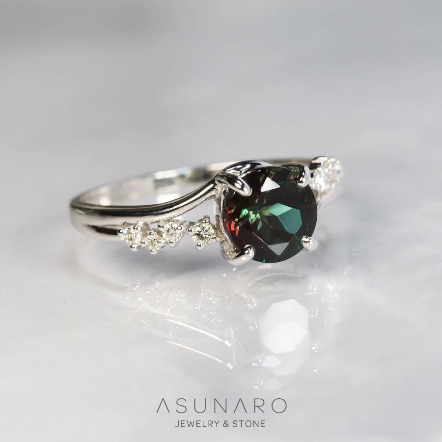 【お仕立て用】空枠番号：5165C　  リング枠　【オーダージュエリー用】