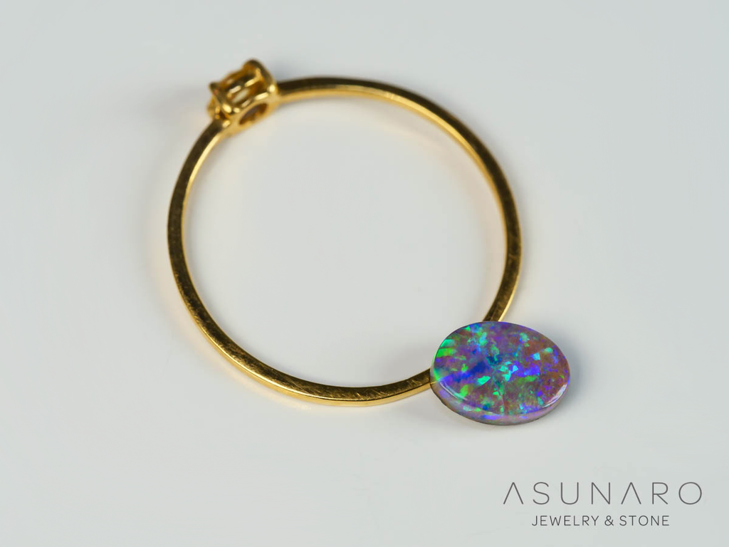 ブラックオパール 　オーストラリア産　0.72ct【250507-2978】