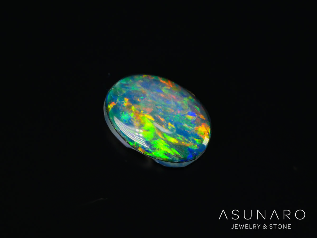 ブラックオパール 　オーストラリア産　0.46ct【250507-2981】