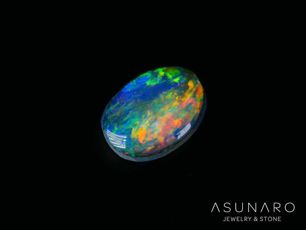 ブラックオパール 　オーストラリア産　0.46ct【250507-2981】