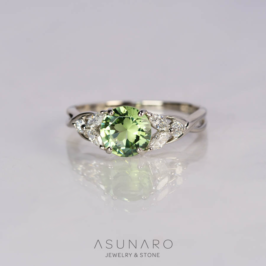 【お仕立て用】空枠番号：5151I　リング枠【オーダージュエリー用】