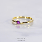 【お仕立て用】空枠番号：4573C　リング枠【オーダージュエリー用】