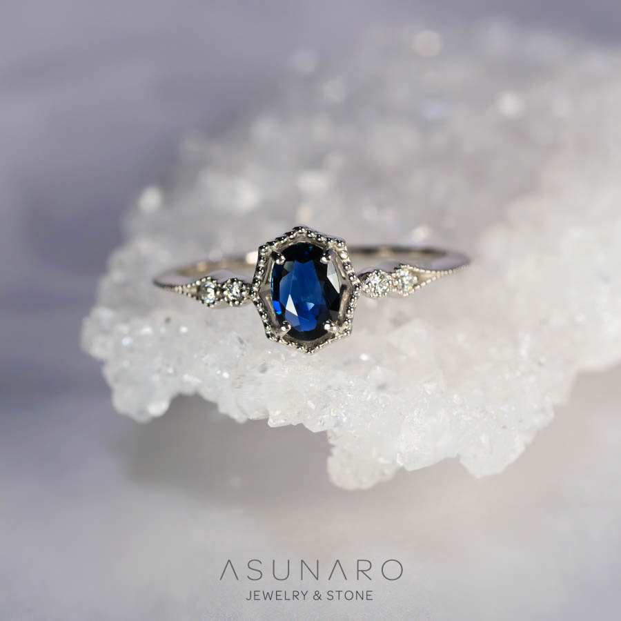 【お仕立て用】空枠番号：5561C・S317A　リング枠【オーダージュエリー用】