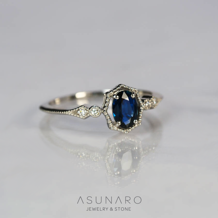 【お仕立て用】空枠番号：5561C・S317A　リング枠【オーダージュエリー用】