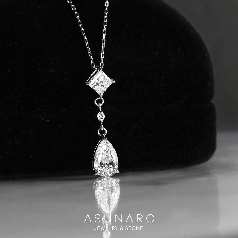 【お仕立て用】フルオーダー　ネックレス・ピアス制作例-2【オーダージュエリー用】