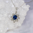 【お仕立て用】空枠番号：5642C　ペンダントトップ枠　取り巻き【オーダージュエリー用】