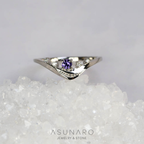 【お仕立て用】空枠番号：S255A　リング枠【オーダージュエリー用】