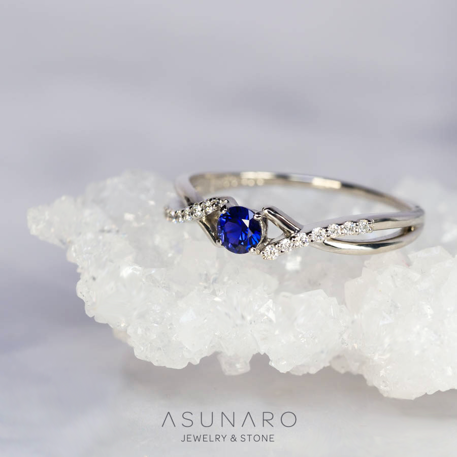 【お仕立て用】空枠番号：4606C リング枠【オーダージュエリー用】