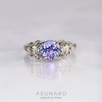 【お仕立て用】空枠番号：3687C　リング枠【オーダージュエリー用】