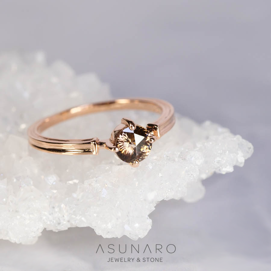 【お仕立て用】空枠番号：S247A　リング枠　ダイヤなし【オーダージュエリー用】