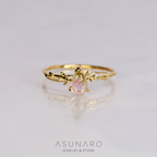 【お仕立て用】空枠番号：S11A　リング枠　ダイヤなし【オーダージュエリー用】