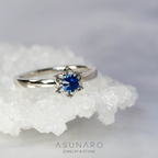 【お仕立て用】空枠番号：ASU-9　ダイヤなし　リング枠【オーダージュエリー用】