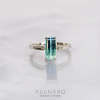 【お仕立て用】空枠番号：S247A　リング枠　ダイヤなし【オーダージュエリー用】