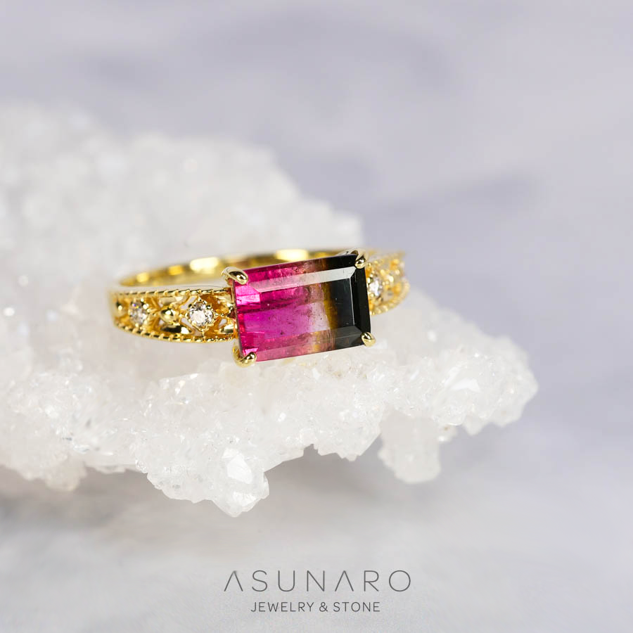 【お仕立て用】空枠番号：5361I　リング枠【オーダージュエリー用】