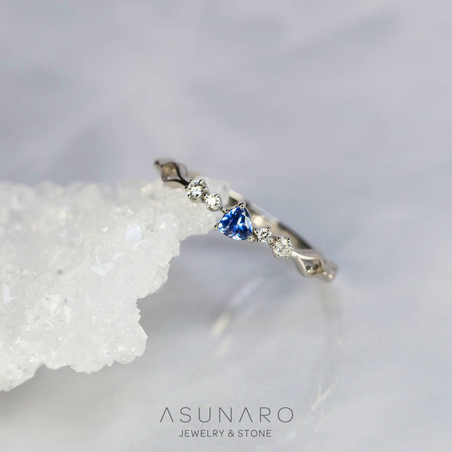 【お仕立て用】空枠番号：S02A　リング枠【オーダージュエリー用】