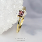 【お仕立て用】空枠番号：2864C  リング枠【オーダージュエリー用】