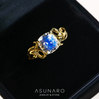 【お仕立て用】空枠番号：3587C　リング枠【オーダージュエリー用】