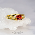 【お仕立て用】空枠番号：3412C　リング枠【オーダージュエリー用】