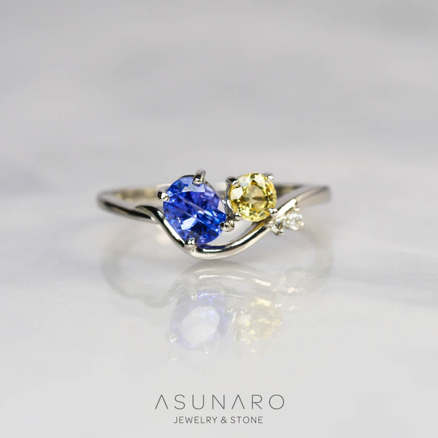 【お仕立て用】空枠番号：S89A　リング枠【オーダージュエリー用】