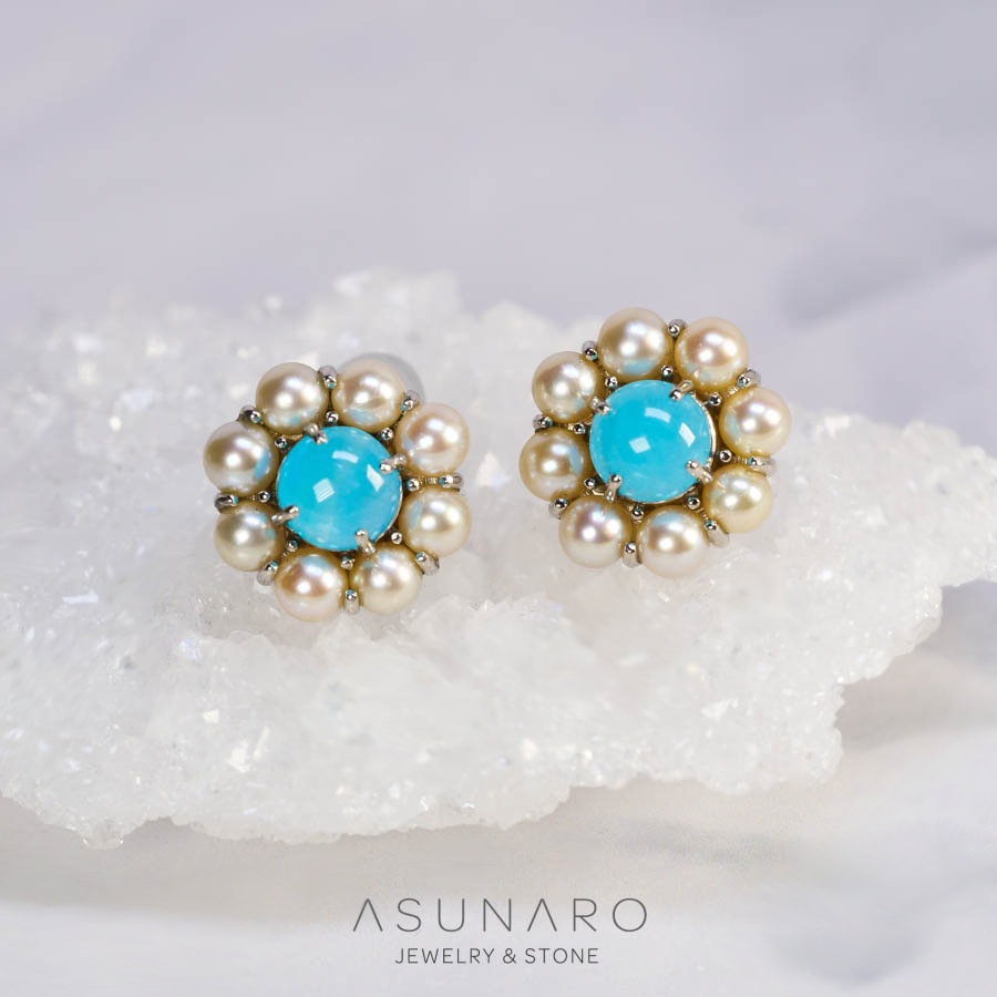 お仕立て用】空枠番号：取巻きタイプピアス ピアス枠【オーダー