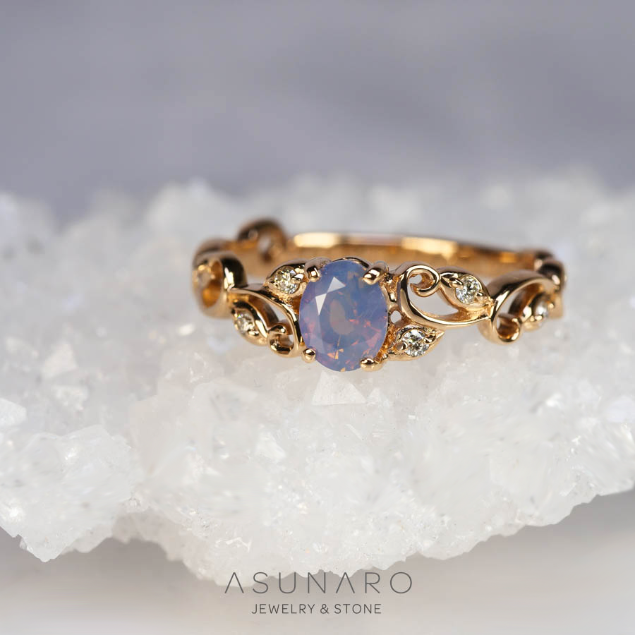 【お仕立て用】空枠番号：S07A　リング枠【オーダージュエリー用】