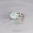 【お仕立て用】空枠番号：5568I　リング枠【オーダージュエリー用】