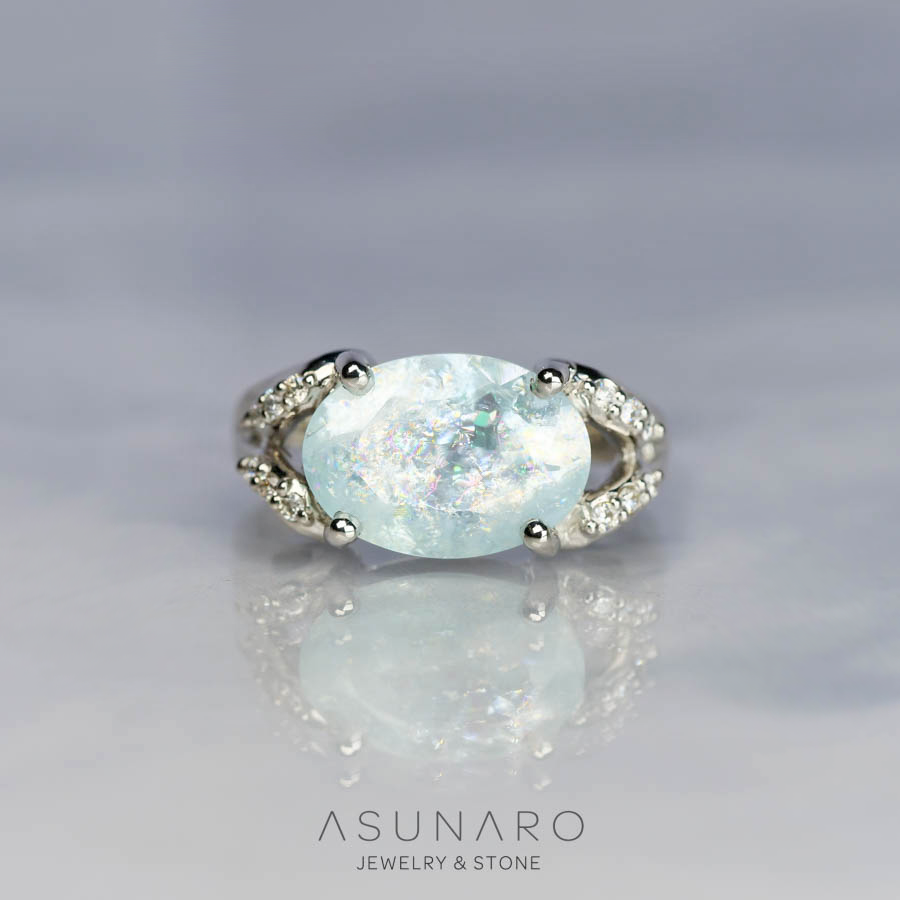 お仕立て用】空枠番号：5568I リング枠【オーダージュエリー用