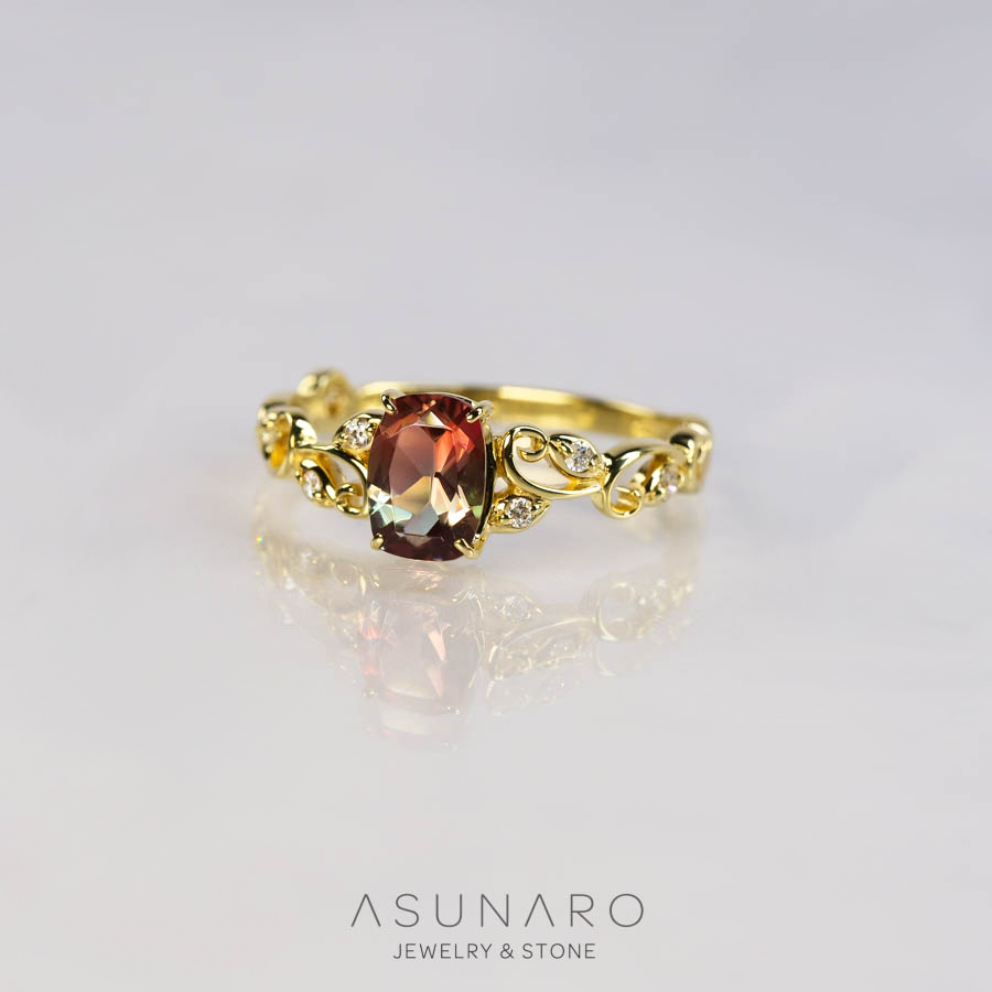 【お仕立て用】空枠番号：S07A　リング枠【オーダージュエリー用】