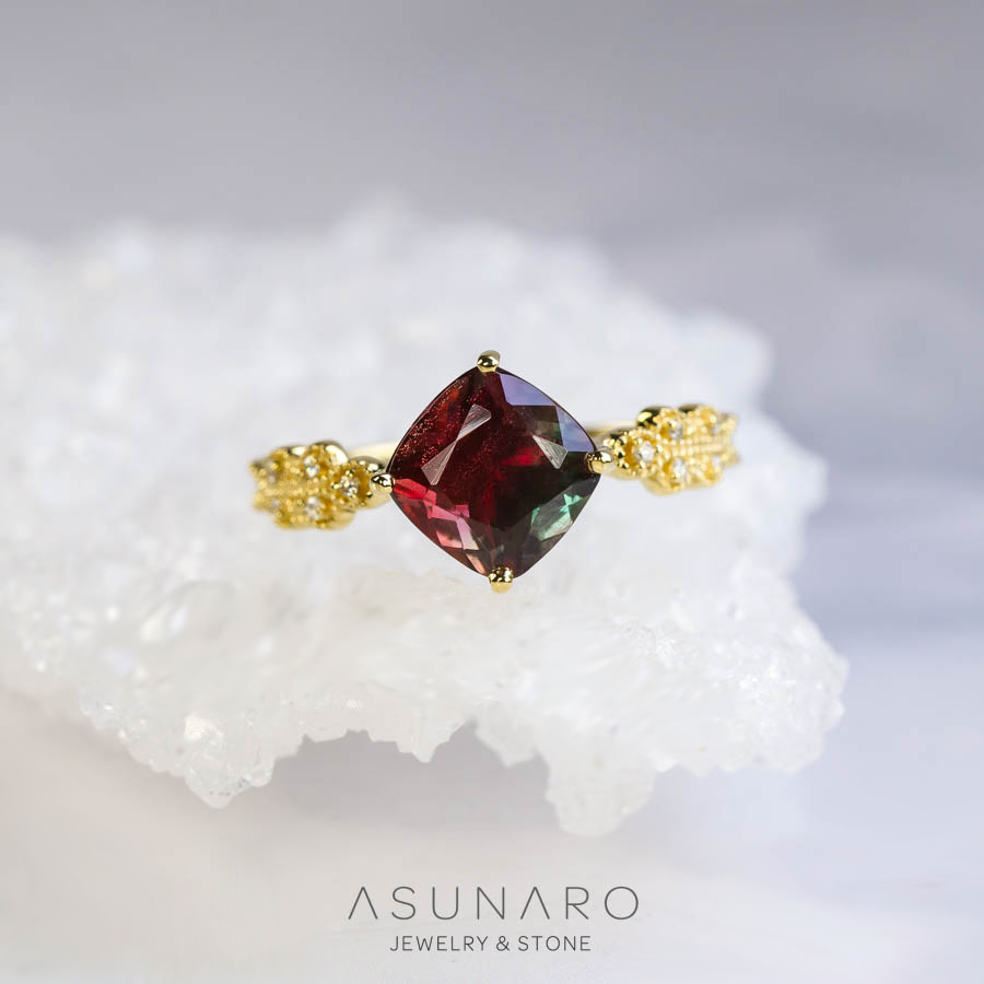 【お仕立て用】空枠番号：5189C　リング枠【オーダージュエリー用】