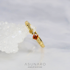 【お仕立て用】空枠番号：5297C　リング枠　ダイヤなし【オーダージュエリー用】