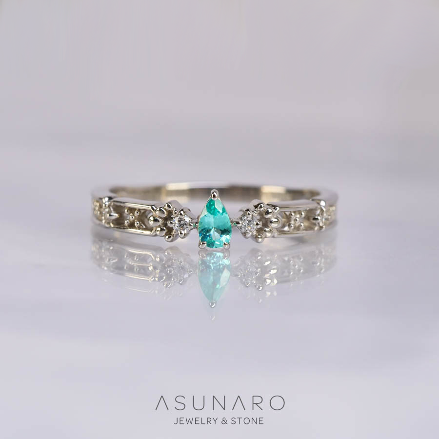 【お仕立て用】空枠番号：S90A　リング枠【オーダージュエリー用】