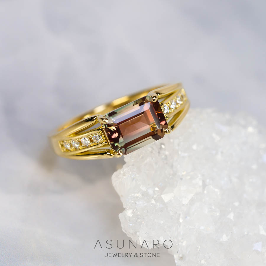 【お仕立て用】空枠番号：3412C　リング枠【オーダージュエリー用】