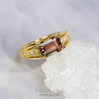 【お仕立て用】空枠番号：3412C　リング枠【オーダージュエリー用】