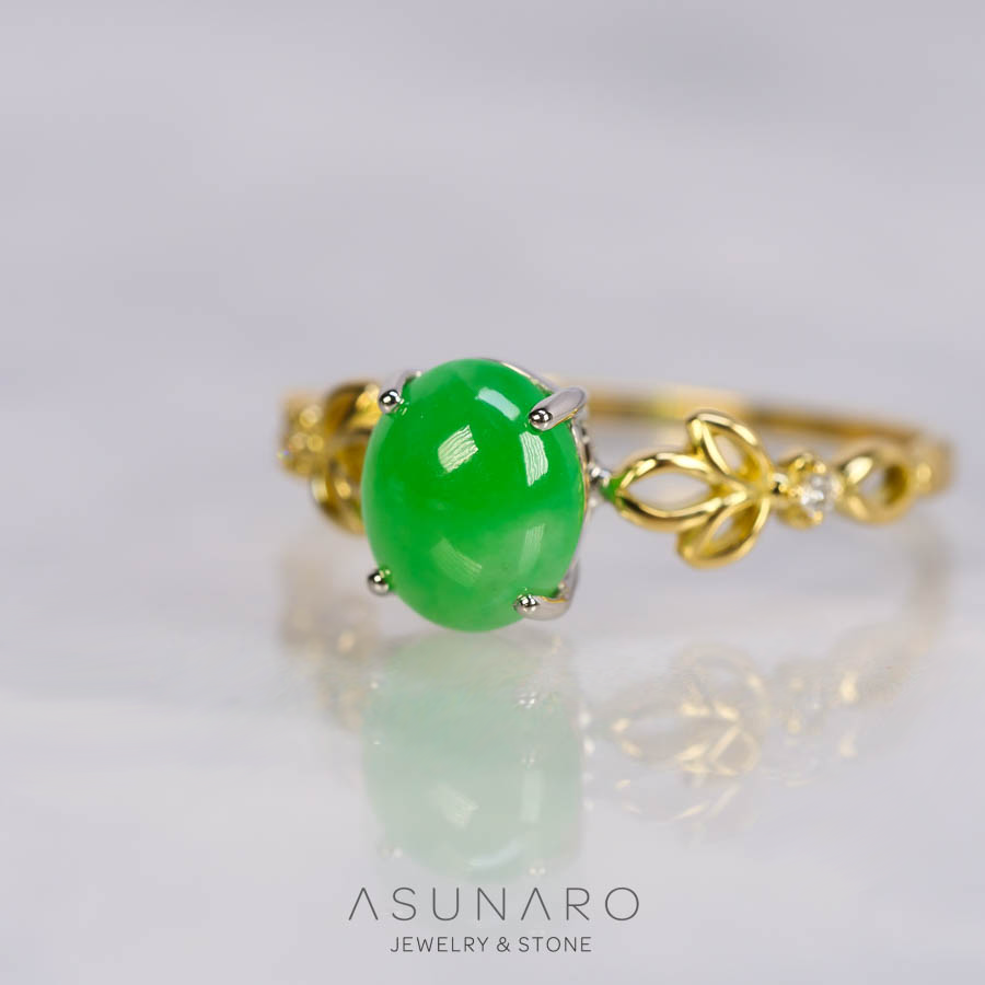 【お仕立て用】空枠番号：5261C　リング枠【オーダージュエリー用】