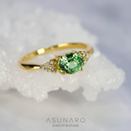 【お仕立て用】空枠番号：5457I　リング枠【オーダージュエリー用】