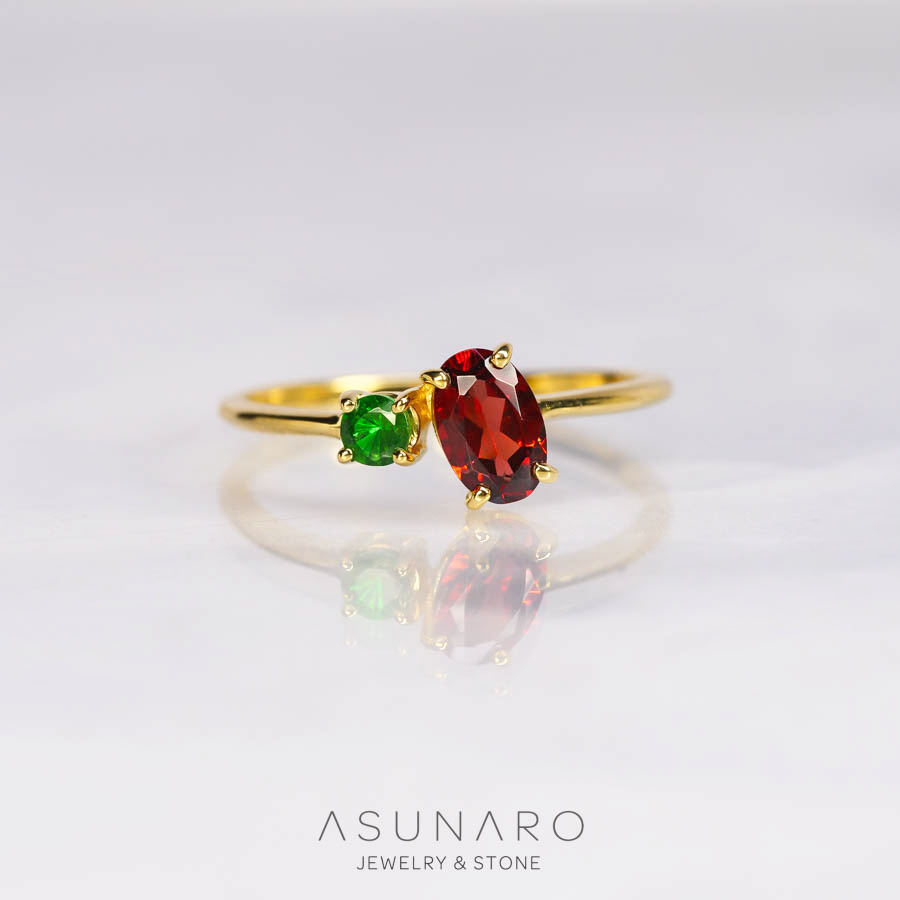 【お仕立て用】空枠番号：5869I　リング枠　ダイヤなし【オーダージュエリー用】