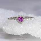 【お仕立て用】空枠番号：2405C　4mm用　リング枠　取り巻き【オーダージュエリー用】