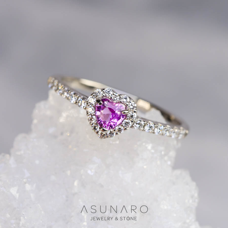 【お仕立て用】空枠番号：2405C　4mm用　リング枠　取り巻き【オーダージュエリー用】