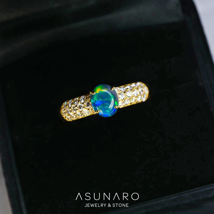 【お仕立て用】空枠番号：5129C　リング枠　パヴェ【オーダージュエリー用】hpv