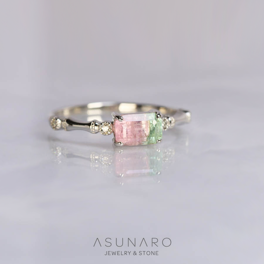 【お仕立て用】空枠番号：5608C　リング枠【オーダージュエリー用】