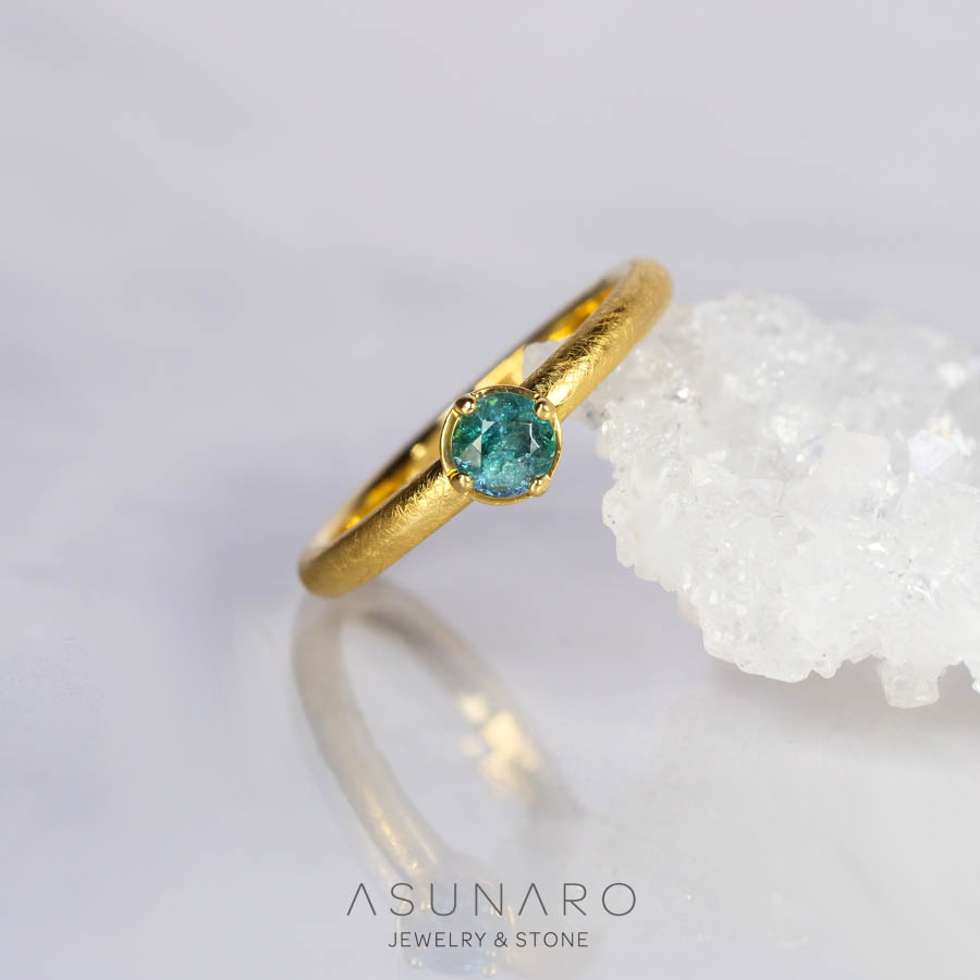 【お仕立て用】空枠番号：ASU-22　ダイヤなし　リング枠【オーダージュエリー用】