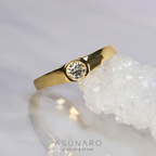 【お仕立て用】空枠番号：3477C　リング枠　ダイヤなし【オーダージュエリー用】