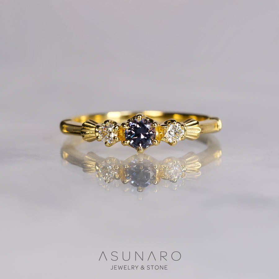 【お仕立て用】空枠番号：S258A　リング枠【オーダージュエリー用】